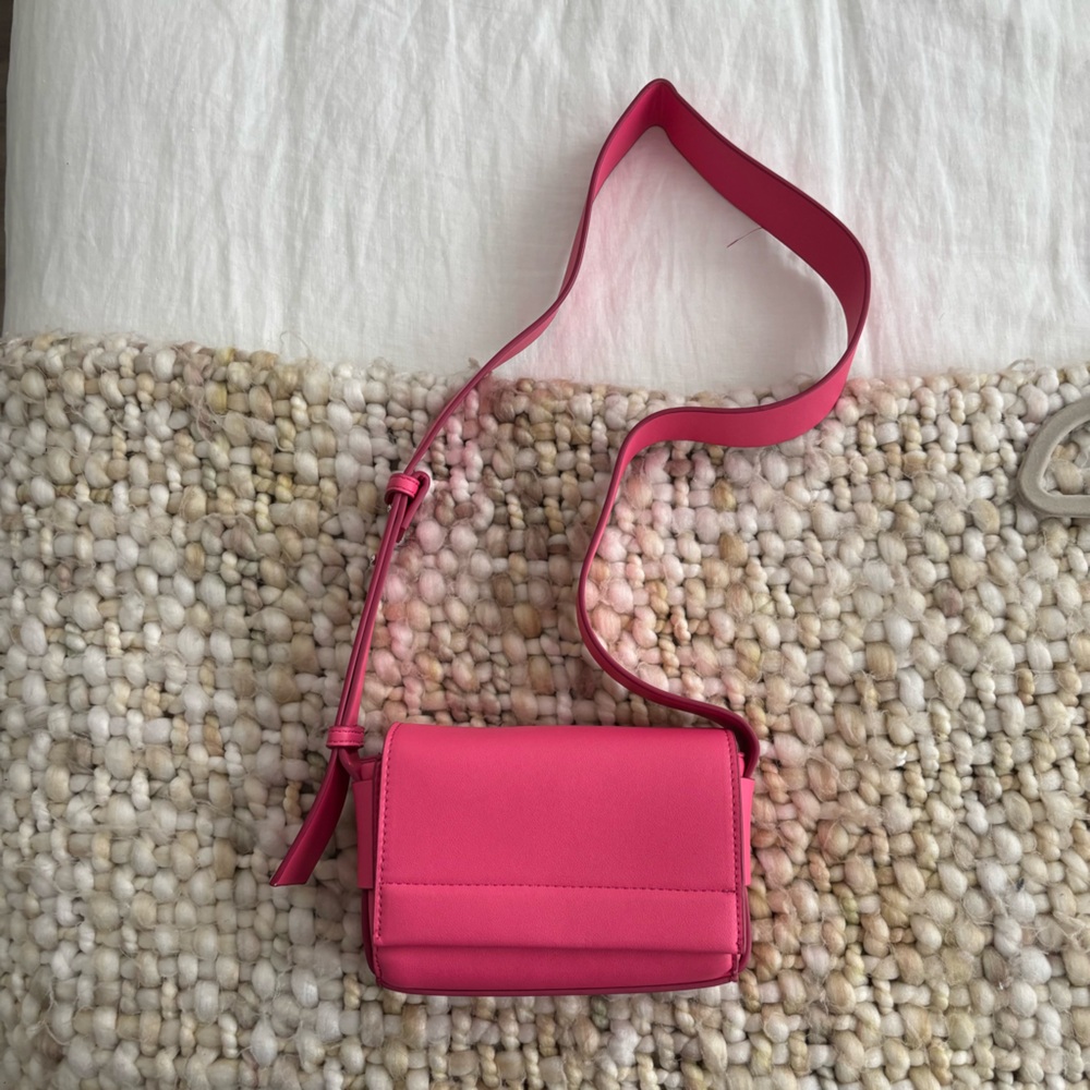 Zara Pink Crossbody Mini Bag